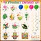 56 Pcs Summer Hawaiian Hanging Decorations with Lights Tropical Luau Hanging Swirls Tiki Flower Palm Flamingo Beach Cutouts Aloha Ceiling Streamers